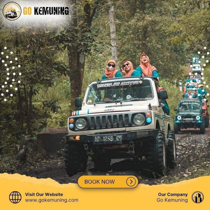 Wisata jeep Short Trip 1 Paket wisata Kemuning & Jeep wisata Kemuning