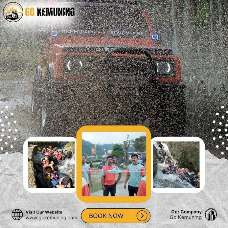 Paket outbound 3 Paket wisata Kemuning & Jeep wisata Kemuning