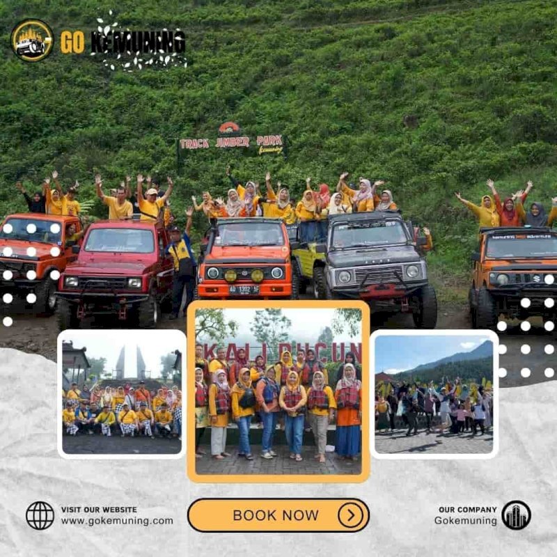 Paket Custom Paket wisata Kemuning & Jeep wisata Kemuning